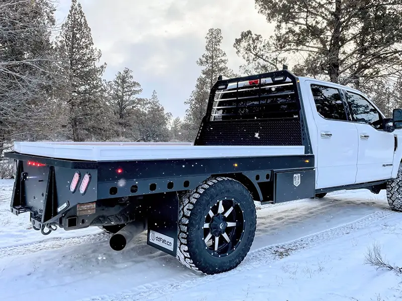 Biron Construction Ford Flatbeds from Double Diamond
