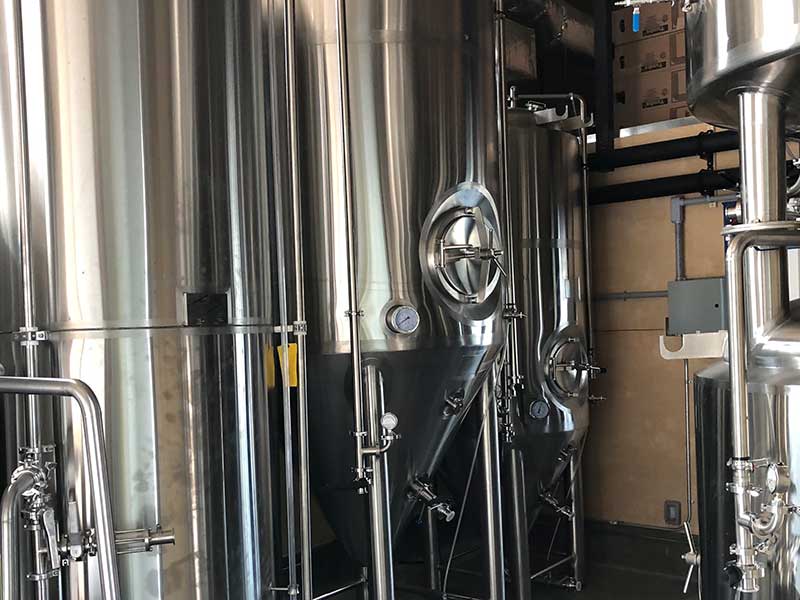 Biron Construction three shiny tanks